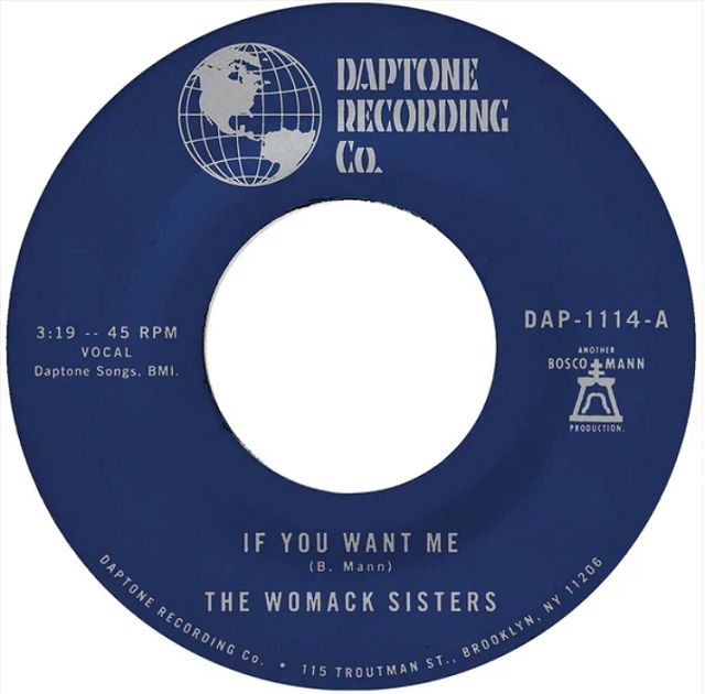 Womack Sisters, The - If You Want Me / I Just Don't Wan't You (To Say Goodbye) [7"]