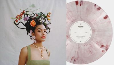 Olivia Dean - Growth [10”] pink marble colored vinyl
