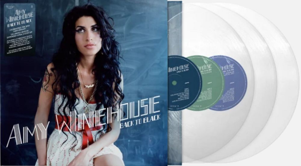 Amy Winehouse - Back To Black [3LP] anniversary edition deluxe clear vinyl *PRE-ORDER