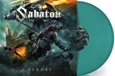 Sabaton - Heroes [LP] petrol colored vinyl, indie-retail exclusive