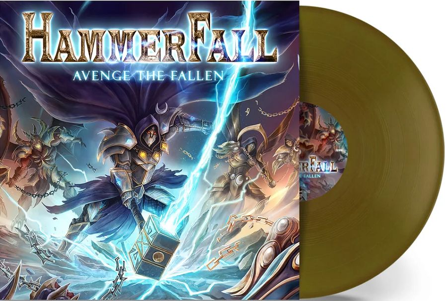 Hammerfall - Avenge The Fallen [LP] gold colored vinyl