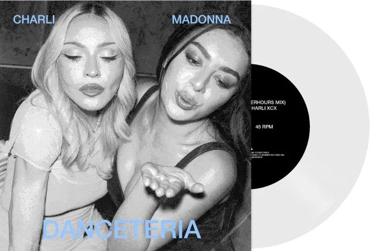 Madonna &amp; Charli XCX - Danceteria [7"] clear vinyl *PRE-ORDER