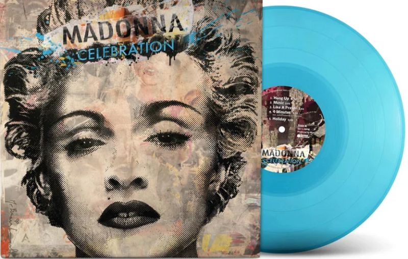 Madonna - Celebration [LP] translucent blue colored vinyl *PRE-ORDER
