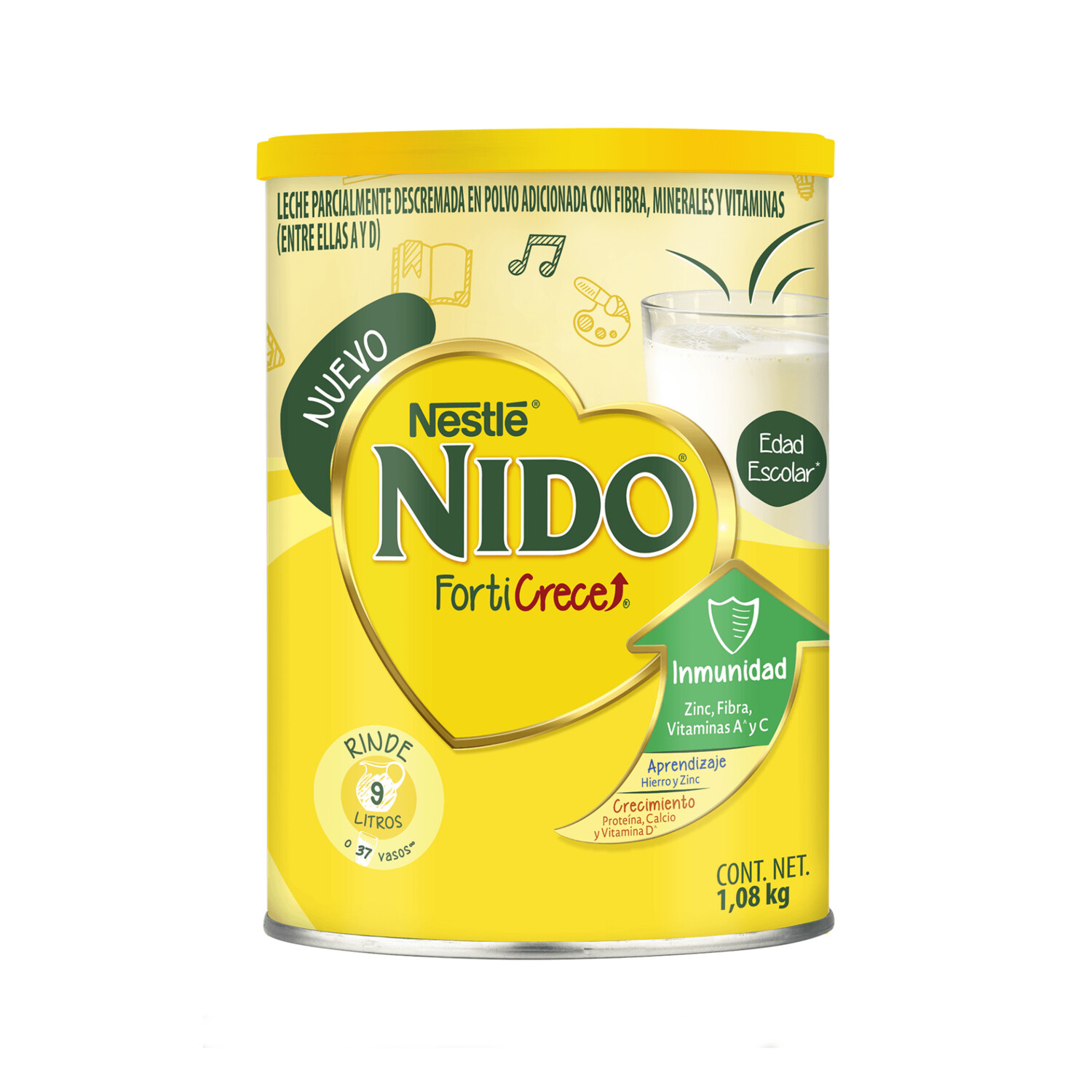 Nido Leche Forticrece 12 1 08 K 91