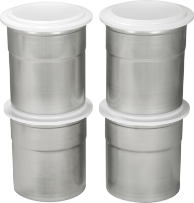 Pacojet Chrome Steel Pacotizing® Beakers - Sets of 4