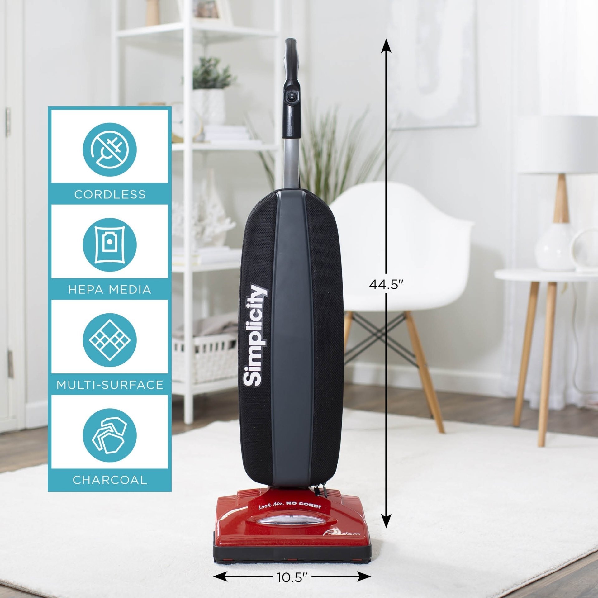 Simplicity Freedom Cordless Upright Vacuum