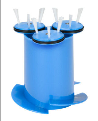 Pacojet Cleaning Insert Blue with rotating brushes