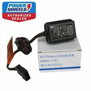Power Wheels 00801-1900 Charger for 6V Blue Battery Fisher Price Genuine Charger