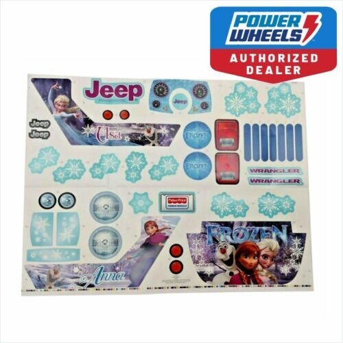 Power Wheels CLD96-0310 for Jeep Princess Set Sticker