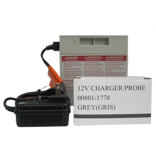 Power Wheels 12V Gray Battery 00801-1869 + 12 Volt Charger