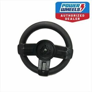 Power Wheels J4390-9769 J4390 Ford Mustang Black Steering Wheel