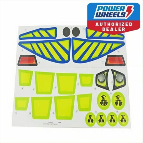 Power Wheels Fisher Price Lil Dune Racer Label Decal