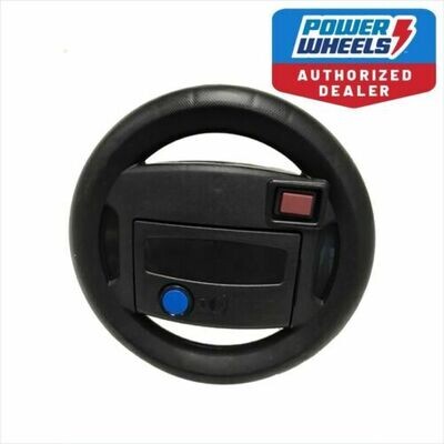 Power Wheels W5541 Lightning Mcqueen Steering Wheel + Harness