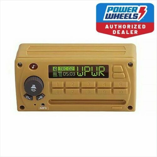 Power Wheels CBG65-9909 CBG65 Jeep Beige Radio Sound Box