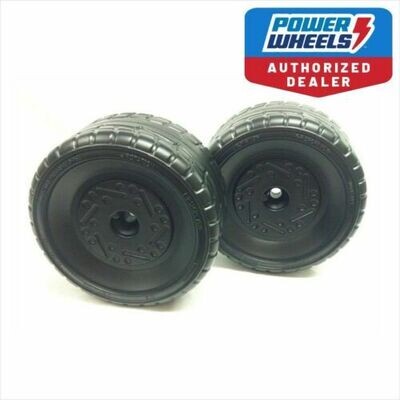 Power Wheels Ford Mustang, Both Front Tires, J4390-2279 +J4390-2289 left+right