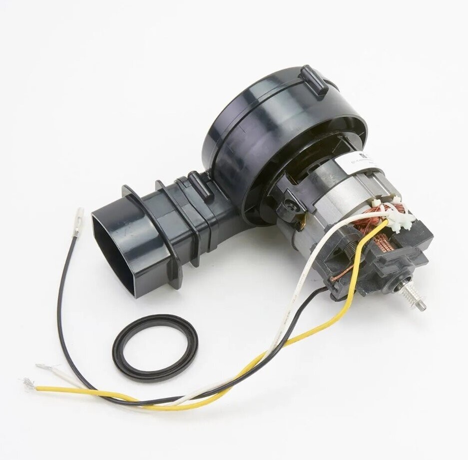 Direct Air Motor Assembly With Grooved Pully For Ultralite Vacuums