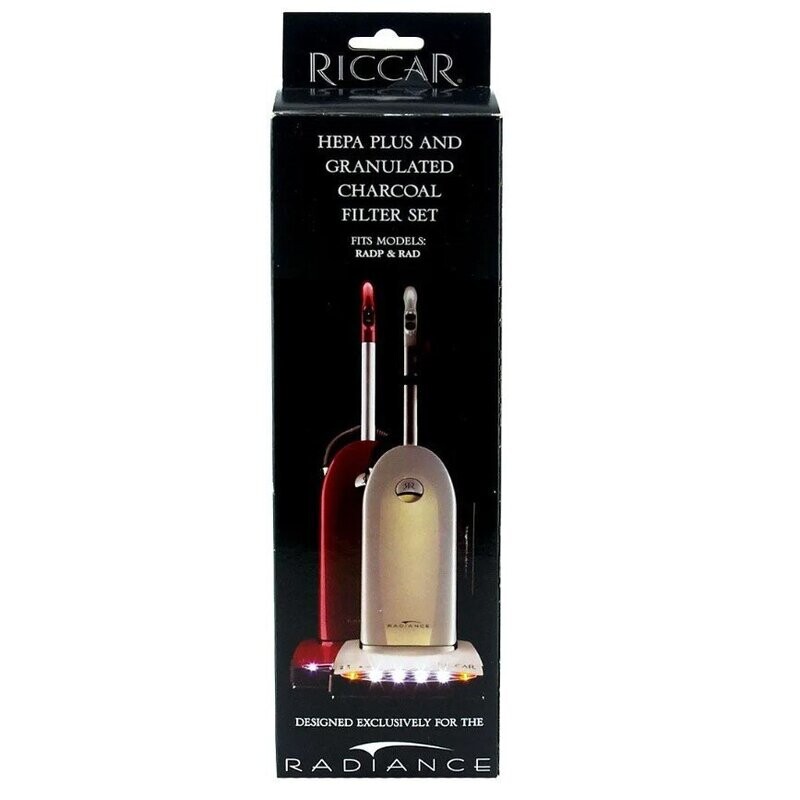 Riccar Premium Radiance HEPA Plus And Granulated Charcoal Filter Set