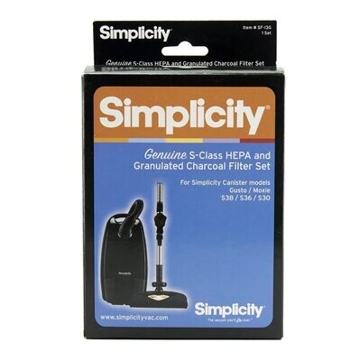 Simplicity Genuine S-Class HEPA Media And Charcoal Filter Set For Gusto And Moxie
