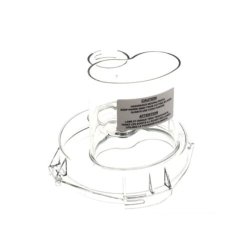 Robot Coupe 112206S R100 R101 Food Processor Clear Bowl Lid 2.5 Quart