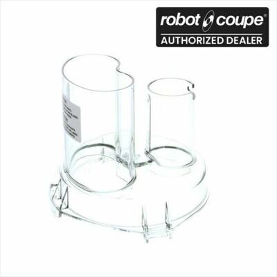 Robot Coupe 112206S R100 R101 Food Processor Clear Bowl Lid 2.5 Quart