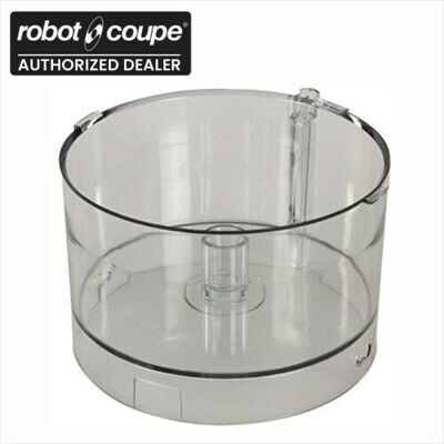 Robot Coupe 117900S 2-1/2 Quart Clear Bowl for R100 Food Processor