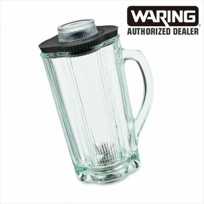 Waring CAC34 033003 Blender Complete Glass Container Jar Blade Lid 40oz