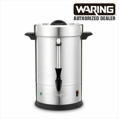 Waring WCU55 55 Cup Coffee Urn Brewer Dual Heater 120v