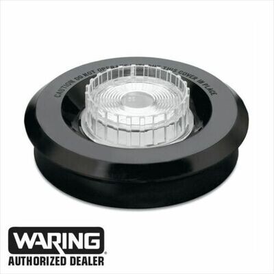 Waring 500664 Blender Jar Cover Outer Black Lid & Clear