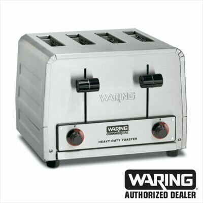Waring WCT805 Commercial Heavy Duty 4 Slot Toaster 240V