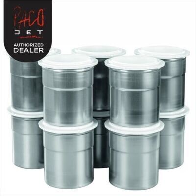 Pacojet Chrome Steel Pacotizing® Beakers - Sets of 10