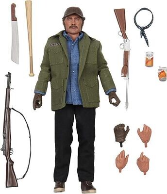 Jaws Sam Quint 8 Clothed Action Figure - NECA