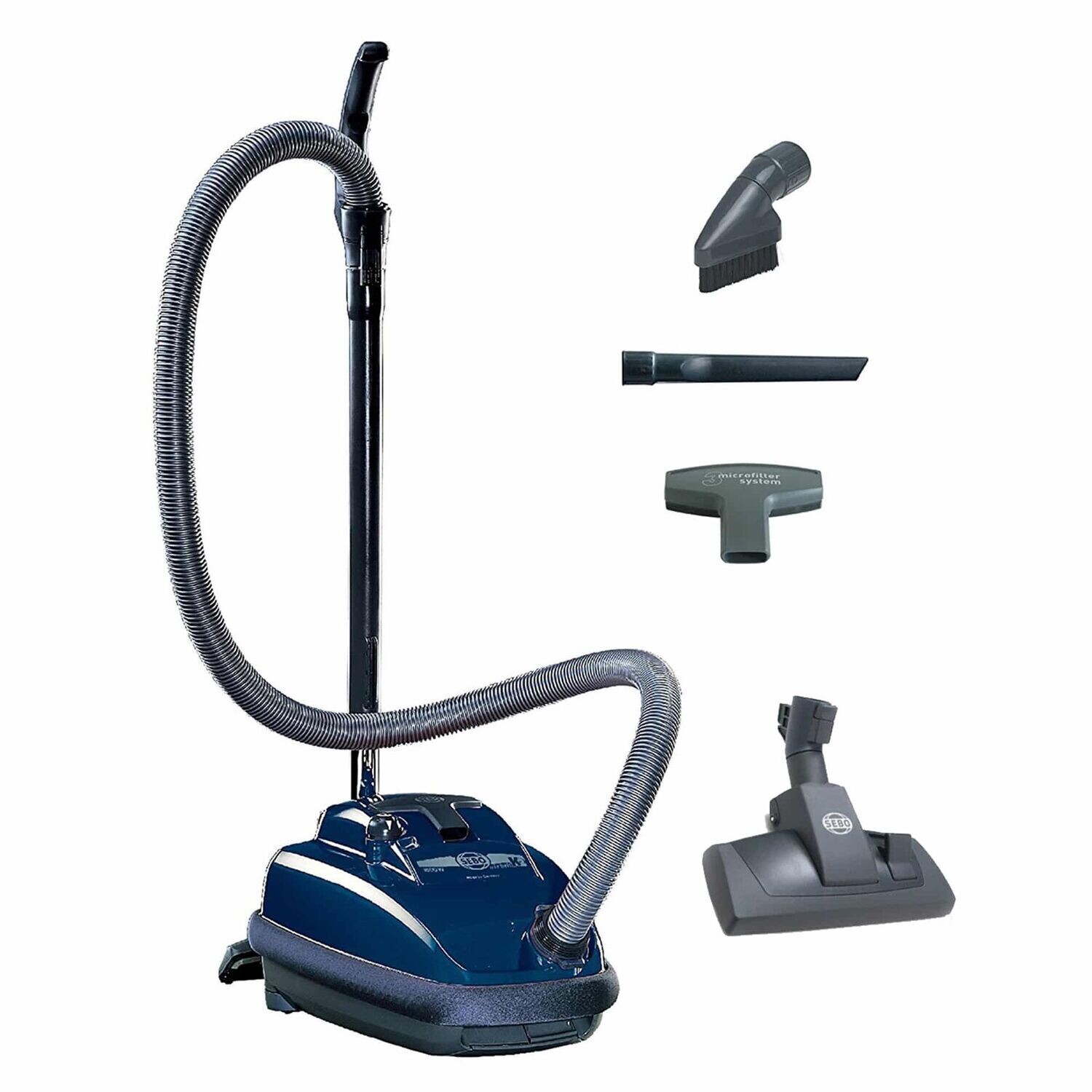 Sebo 9679AM Airbelt K2 Kombi Canister Vacuum (Dark Blue)