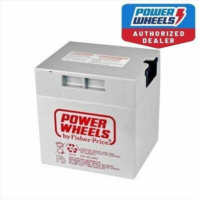 Power Wheels Fisher Price Volt Gray Battery Genuine