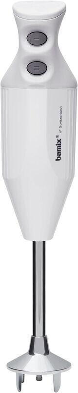 Bamix M133 Mono Hand Immersion Blender 3 Blades White Light Gray