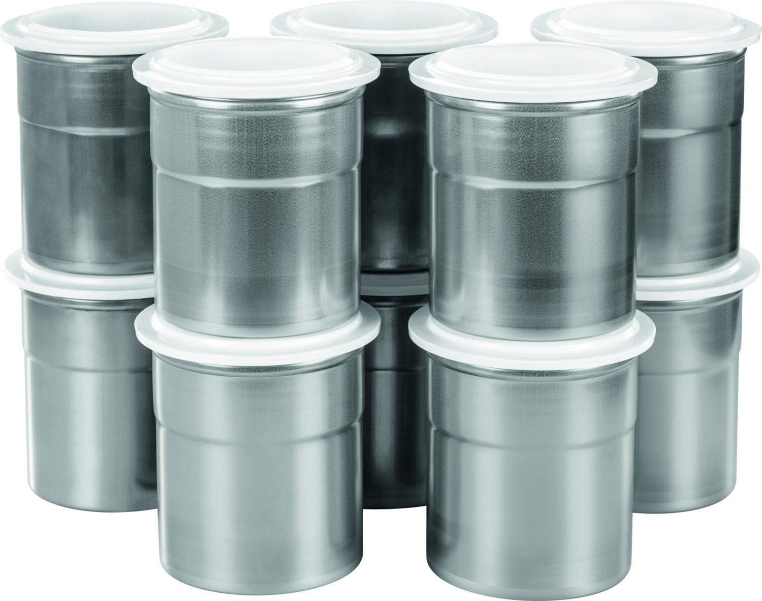 Pacojet Chrome Steel Pacotizing® Beakers - Sets of 10