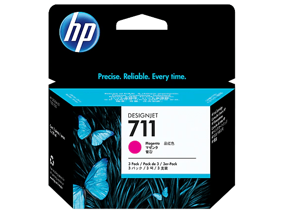 HP 711 3-PACK 29-ML MAG INK CARTRIDGE