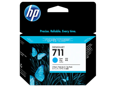 HP 711 3-PACK 29-ML CYAN INK CARTRIDGE