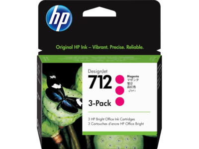 HP 712 MAGENTA DESIGNJET INK CARTRIDGE 3