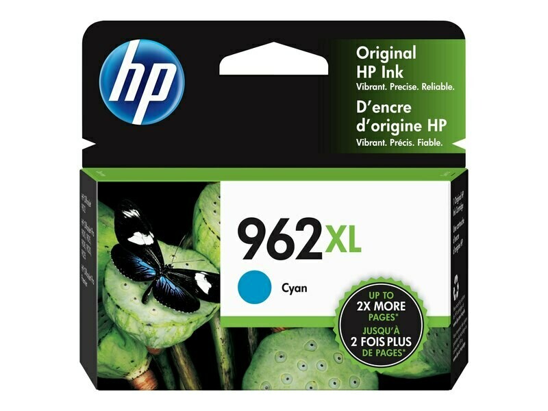 HP 962XL High Yield Cyan Original Ink Cartridge