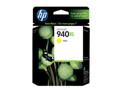 HP 940XL High Yield Yellow Original Ink Cartridge