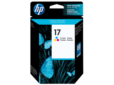 HP 17 Tri-color Original Ink Cartridge