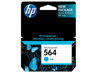 HP 564 Cyan Original Ink Cartridge