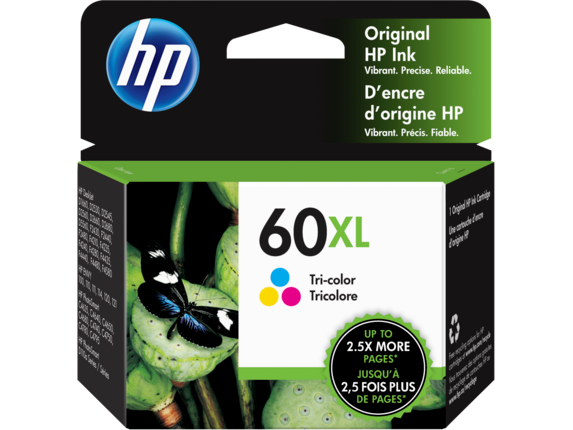 HP 60XL High Yield Tri-color Original Ink Cartridge