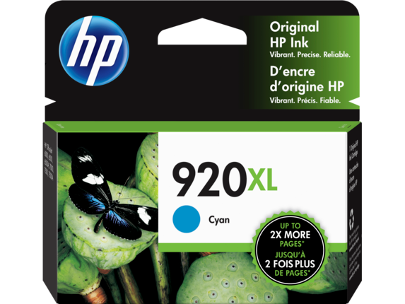 HP 920XL High Yield Cyan Original Ink Cartridge