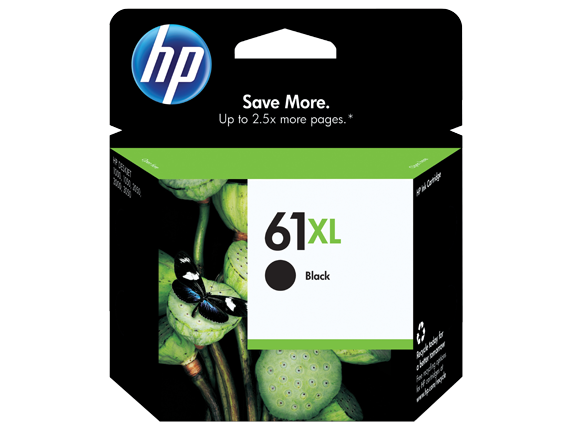 HP 61XL Black High Yield Ink Cartridge