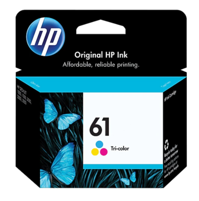 HP 61 Tri-Color Standard Yield Ink Cartridge