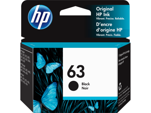 HP 63 Black Original Ink Cartridge