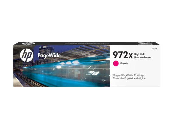 HP 972X High Yield Magenta Original PageWide Cartridge