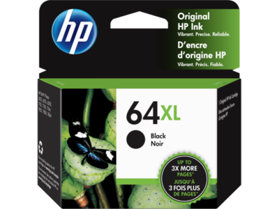 HP 64XL High Yield Black Original Ink Cartridge