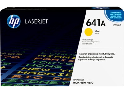 HP 641A Yellow Original LaserJet Toner Cartridge